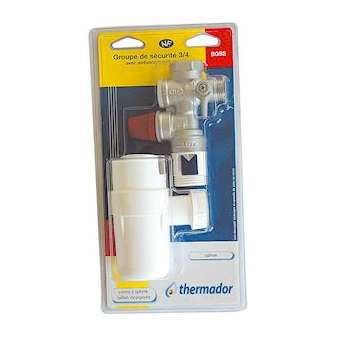 Grpe de Sécurité + Siphon Pmax 10kW sous Blister|Thermador-TMRBGSS