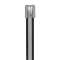 Collier MLTC inox 316 partiel. recouvert,362x7,9mm,Nylon 11 noir,1112N,Cdt:50