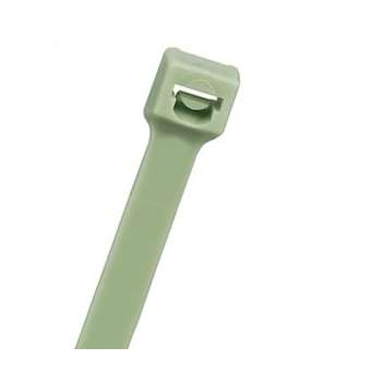 Collier PLT Résist agress chimiqu,292X4,8mm,Polypropylène,Vert,Cdt:1000 (sachet)|Panduit Composants Industriels-PNUPLT3S-M109