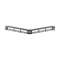 Patch Panel, 24 Port, Angled, All Metal,