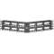 Patch Panel, 48 Port, Modular Angled Flu