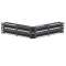Punchdown Patch Panel, Cat 6A, Angled, 4