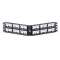 Patch Panel, 48 Port, Angled, Black