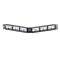 Patch Panel, 24 Port, Angled, Black