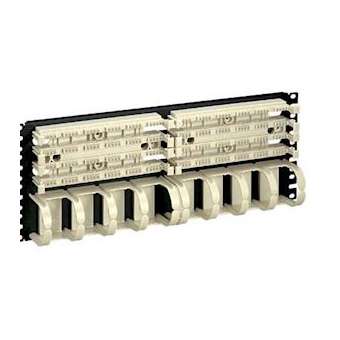 Two 100 Pair 110 Bases Pre-Mounted to 19|-PUIP110B100R4WJY