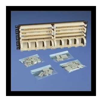 110 Punchdown Kit with Bases, 4 Pair Con|-PUIP110B1004R4WJY