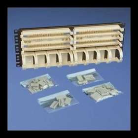 110 Punchdown Kit with Bases, 4 Pair Con|-PUIP110B1004R4WJY