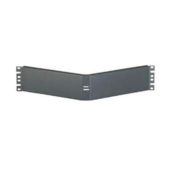 Filler Panel, 2RU, Angled, Black|-PUICPAF2BLY
