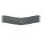 Filler Panel, 2RU, Angled, Black