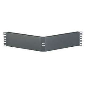 Filler Panel, 2RU, Angled, Black|-PUICPAF2BLY