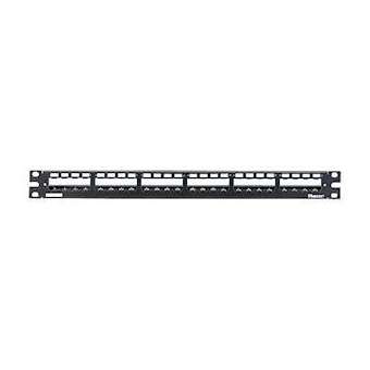24-Port All Metal Modular Patch Panel|-PUICP24WSLGY