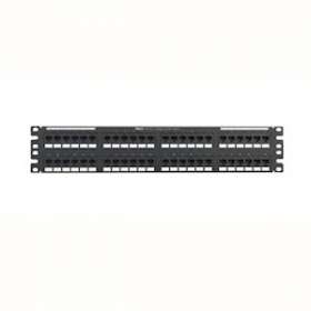 NK Punchdown Patch Panel, Cat 6, Flat, 4|-PUINK6PPG48Y