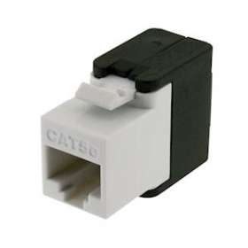 Noyau blanc CAT5e non blindé UTP sans outil|Gigamedia-GGMPRJC5UTL