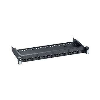 Actassi - panneau 19P coulis. Bas. 1U 24 ports - équipé S-ONe RJ45 blindés C6|Schneider Electric-SCHVDIG018241B60