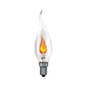 Flamme Scintillante 3W E14 130mm 35mm Clair|Paulmann-PUA53003