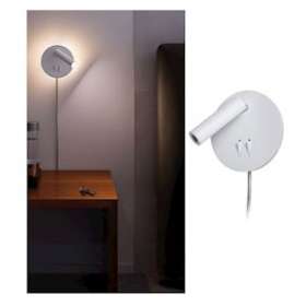 Applique LED Tabari 4W/1,2W Blanc/Chrome 230V métal|Paulmann-PUA78918