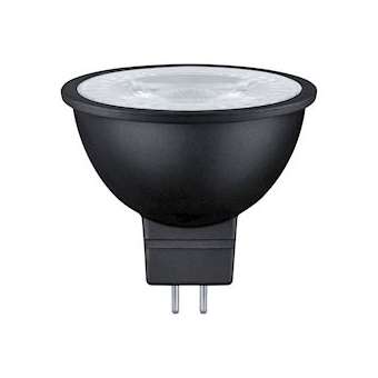 LED GU5,3 445lm 4000K 36DEG Black dépoli grd 12V 6,5W RAL9004|Paulmann-PUA28872