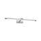 LED Eclairage tableau L alu geb 600mm|Paulmann-PUA95567