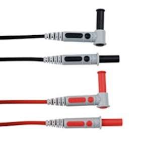 Cordon surmoulé PVC 1,5m DM4-CM4 Cat4 1kV RD/BK|Chauvin arnoux-CHXP01295451Z