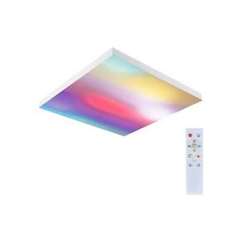 Panneau Velora Rainbow 450x450mm 19W dynamic RGWB blanc 230V Métal|Paulmann-PUA79905