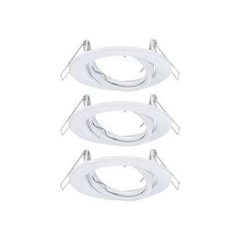 Kit ENC orientables max. 3x40W GU10 230V Blanc/Métal|Paulmann-PUA93390