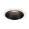 ENC Cole rond fixe max. 1x10W GU10 230V Blanc/noir mat Alu/plastique|Paulmann-PUA93394