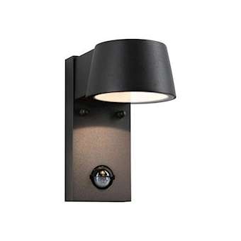 Applique extérieur 230V Capea 5W IP44 3000K Alu Gris + détecteur de mvt|Paulmann-PUA94453