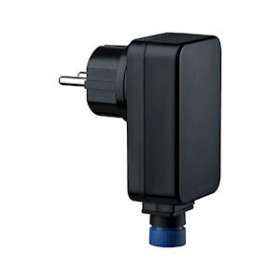 Extérieur Plug & Shine Power Supply IP44 230/24V DC 21W Noir Synth|Paulmann-PUA98848