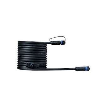 Extérieur Plug & Shine Câble 5m 1 in-2 out IP68 2x1,5qmm H07RN-F noir|Paulmann-PUA93927