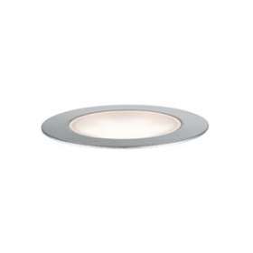 Extérieur Plug&Shine encastré sol IP65 3000K 1W 24V 70mm Arg inox Plas|Paulmann-PUA93953