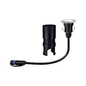 Extérieur Plug & Shine encastré sol 2,5W IP65 3000K 24V 55mm argt acier inox|Paulmann-PUA93951
