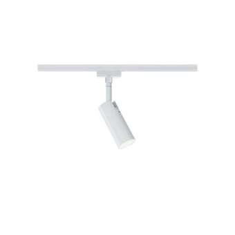 Spot Tubo URail 1x5W Blanc 230V, métal/plastique|Paulmann-PUA95507