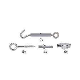 Système Câble Light&Easy Kit de traction non isolé Chrome Métal|Paulmann-PUA17803