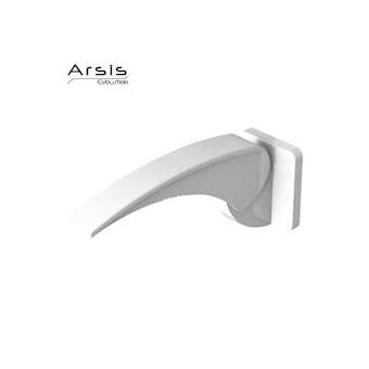 Accoudoir relevable blanc 370x200x110 mm, ABS, à fixer ou version amovible + kit|Pellet asc-PT4047710