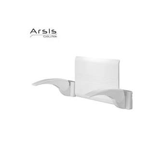 Dossier + 2 accoudoirs + verrous + clef, 673 x 350 x 398 mm, ABS blanc|Pellet asc-PT4047720