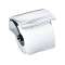 Distributeur papier WC rouleau 127,5 x82 x 56 mm, inox, rouleau plastique noir