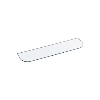 Rayon verre sécurit pour tablette 600x118 mm, épaisseur 5 mm, 2 angles arrondis.|Pellet asc-PT4005586