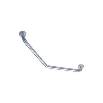 Barre d'appui coudée 135DEG symétrique, 400 x 400 mm, tube inox brossé D 30 mm|Pellet asc-PT4049640