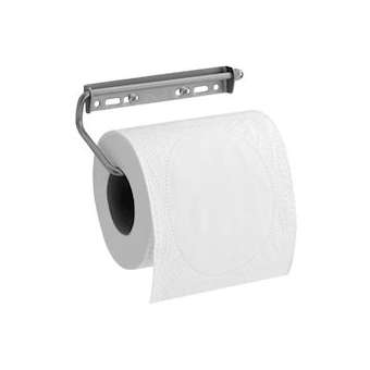 Distributeur papier WC rouleau 125 x 64 mm, fil inox poli brillant D 5 mm|Pellet asc-PT4063612