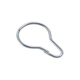 Anneaux rideaux de douche livré par sachet de 12, fil laiton chromé.|Pellet asc-PT4693312