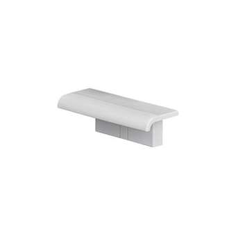 Tablette douche à clipser, 97 x 230 x 78 mm, ABS blanc|Pellet asc-PT4047735