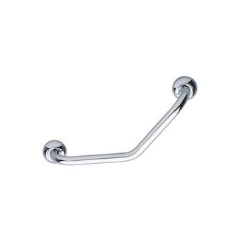 Barre d'appui 135DEG, 200x200 mm, tube laiton chromé D 25 mm, fixations invisib|Pellet asc-PT4043532