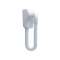 Sèche cheveux 1000 W, 460 x 140 x 150 mm, classe II, abs blanc, automatique