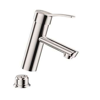 Mit. lavabo EP BIOCLIP H.95 L.120, ss tirette, manette pleine|Delabie-DL52821TEP