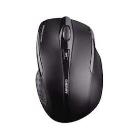 CHERRY MW 3000 - Souris ergonomique infrarouge 5B sans fil 2.4 GHz nano USB noir|Cherry-CY1JW-T0100