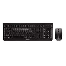 CHERRY DW 3000 - Ens clavier&souris radio 2.4 GHz FR noir touches gravées laser|Cherry-CY1JD-0710FR-2