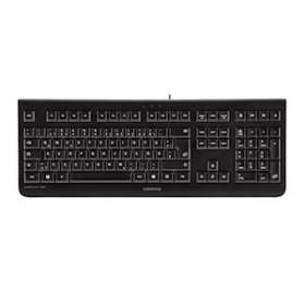 CHERRY KC 1000 Clavier 105+4 touches, marquage laser, USB noir|Cherry-CY1JK-0800FR-2