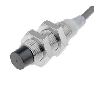 M12, non blindé, sn: 8 mm, l: 34(50) mm, 12-24vc.c., pnp, no, câble 2m|Omron electronics-OMRE2A-M12KN08-WP-B12M