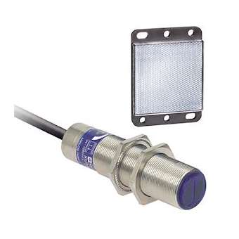 OsiSense XU9 - détecteur photoélectrique - réflex pol. - Sn 2m -F- câble 2m|Schneider Electric-SCHXU9M18MA230