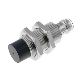 M18, non blindé, sn: 16 mm, l: 39(53) mm, 12-24 VCC, PNP, NO, connecteur M12|Omron electronics-OMRE2A-M18KN16-M1-B1